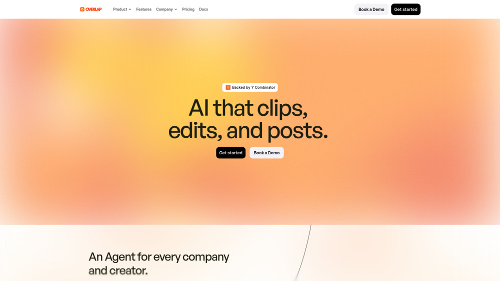 Overlap 1 website screenshot