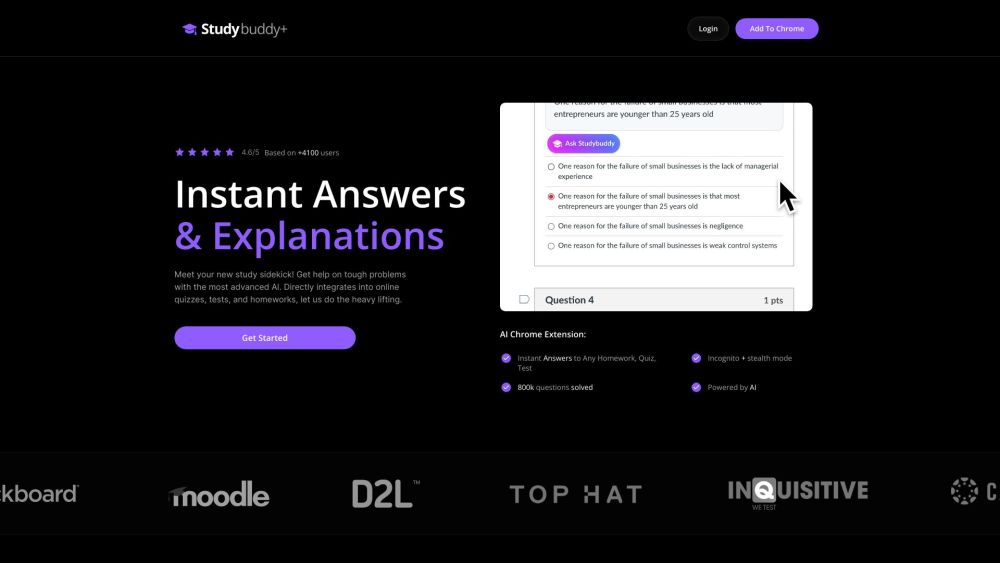 Studybuddy Gg website screenshot