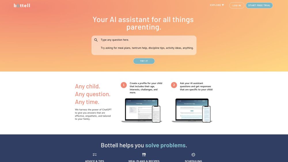 Bottell website screenshot