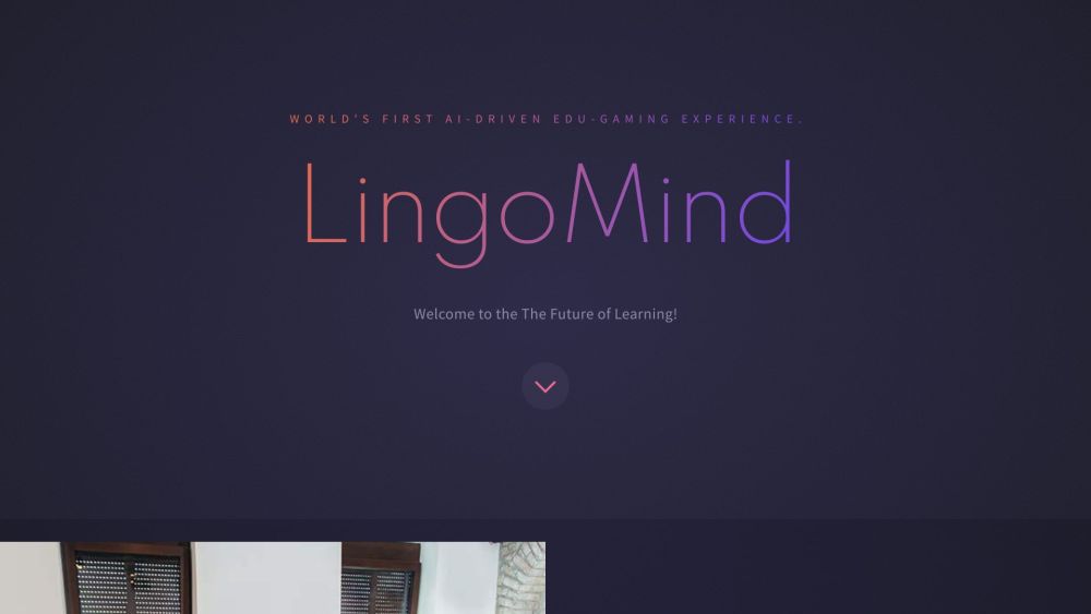 LingoMind website screenshot