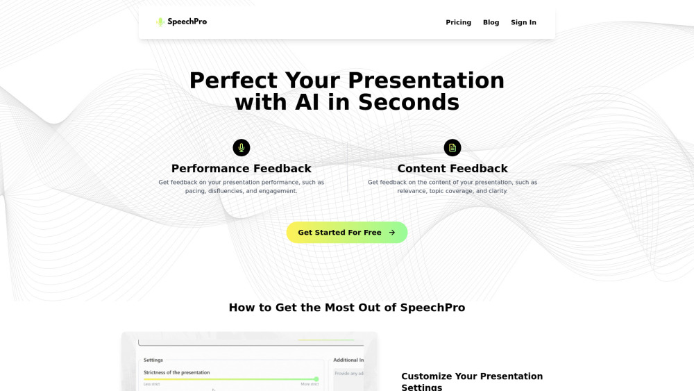 Speechpro website screenshot