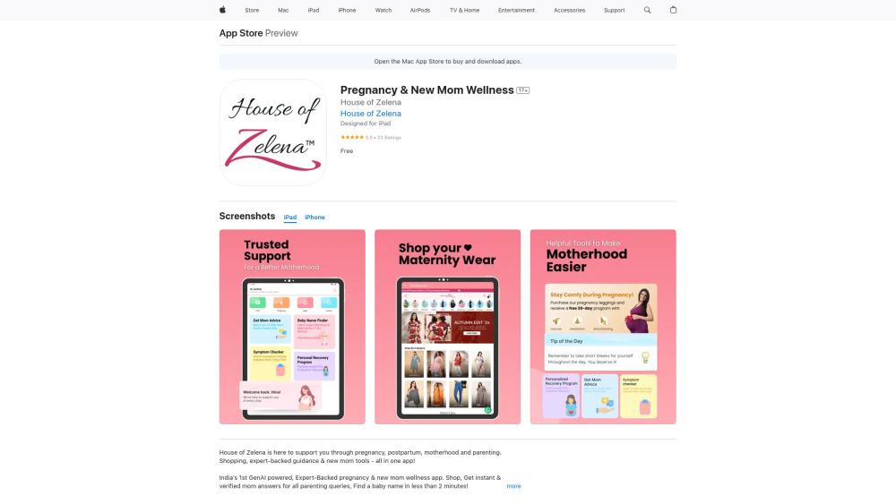 House Of Zelena website screenshot