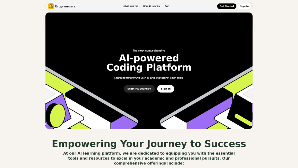 Brogrammers website screenshot