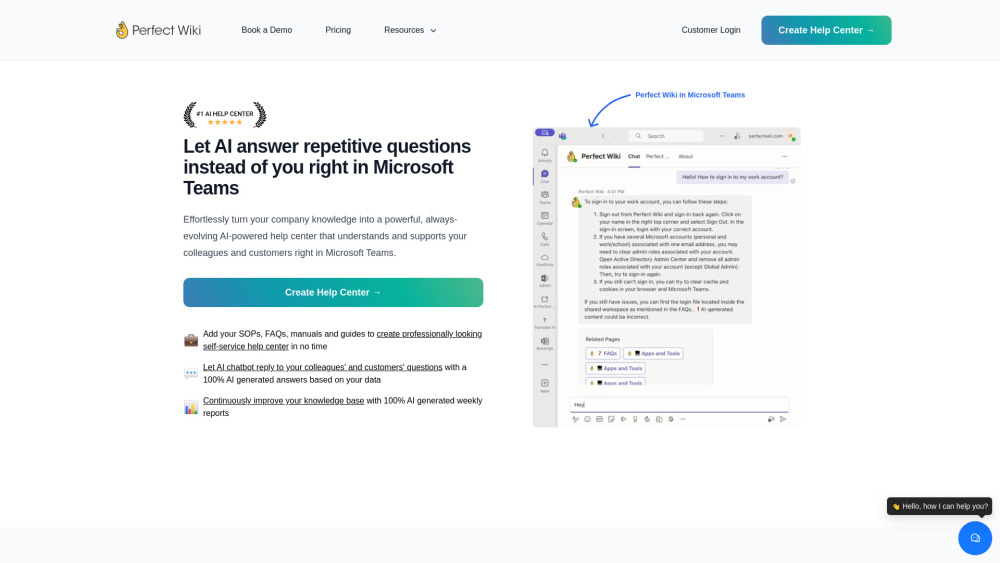 Perfect Wiki website screenshot