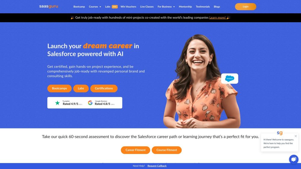 Saasguru Co website screenshot