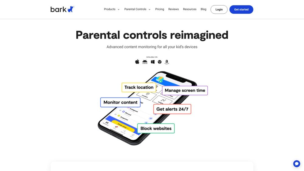 Bark Us website screenshot