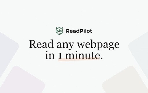 Readpilot website screenshot