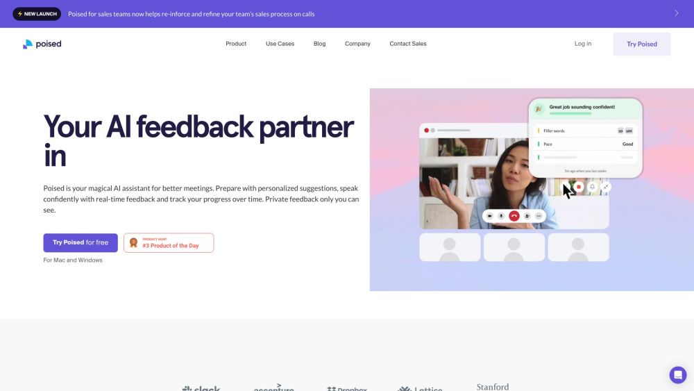 Poised Com website screenshot
