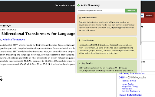 Arxiv Insight Paper Summarizer website screenshot
