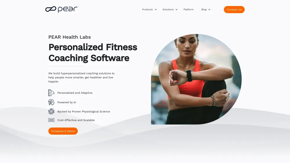 Pearhealthlabs Com website screenshot