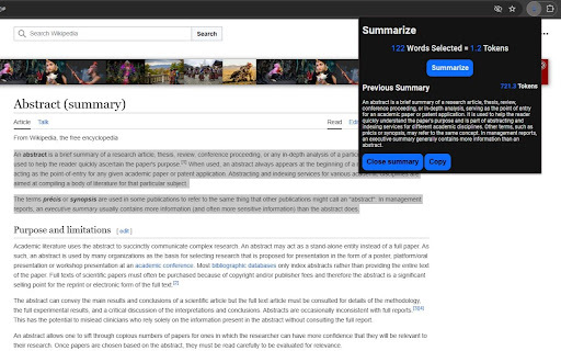 Simplesummary website screenshot