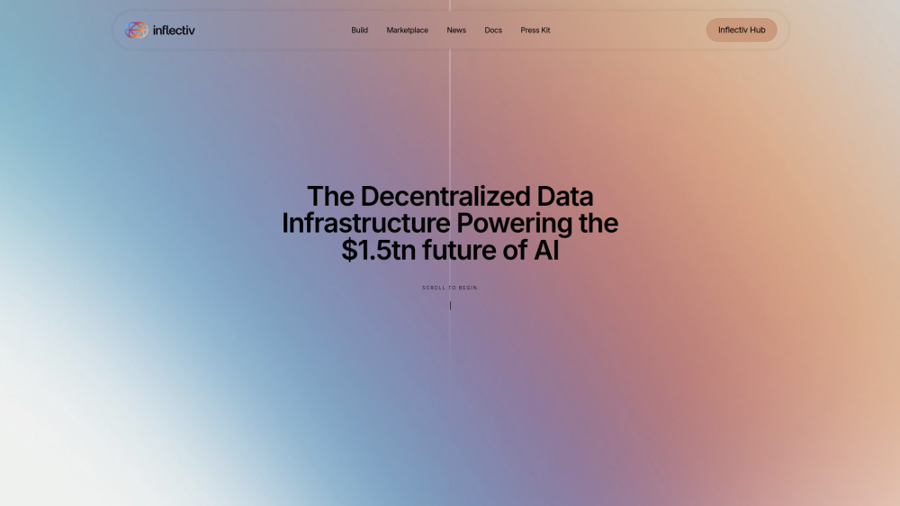 Inflectiv Ai website screenshot