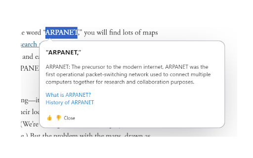 Popup Explanations By All You Can Eat Ai website screenshot