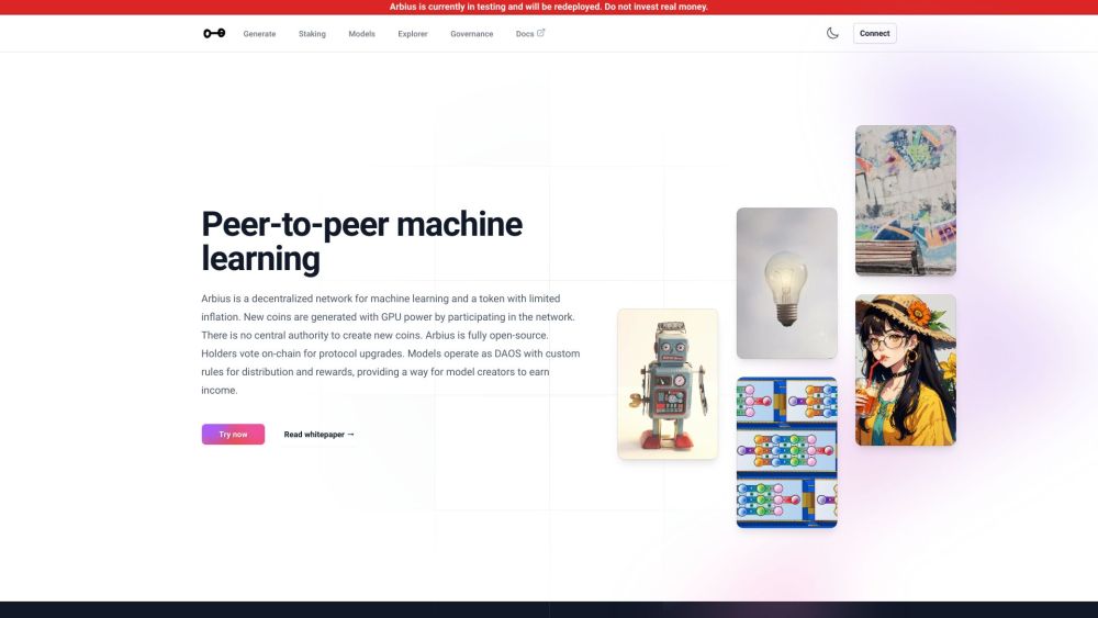 Amica website screenshot
