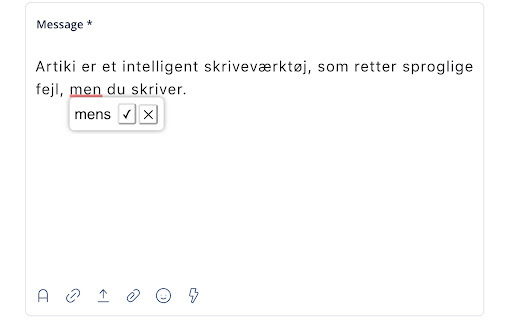 Artiki website screenshot