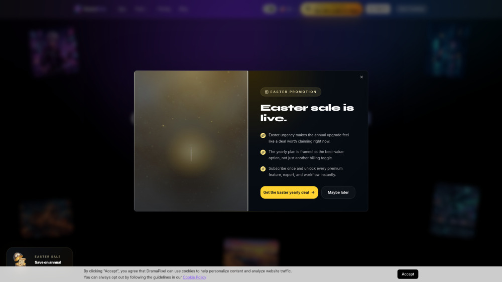 Dramapixel website screenshot