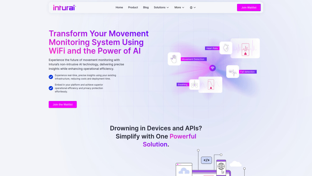 Inturai website screenshot