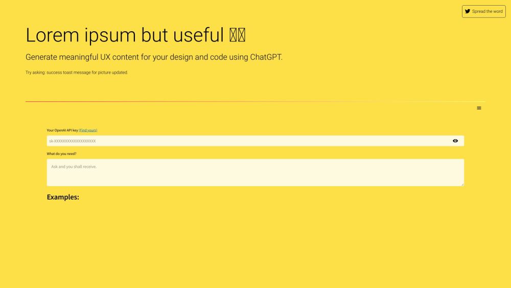 U website screenshot