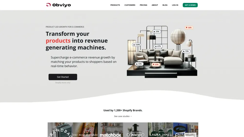 Obviyo Com website screenshot