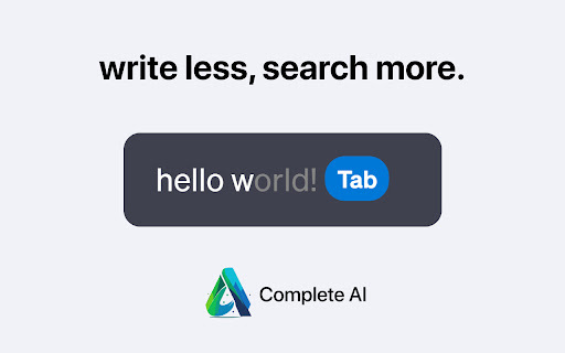 Complete Ai website screenshot