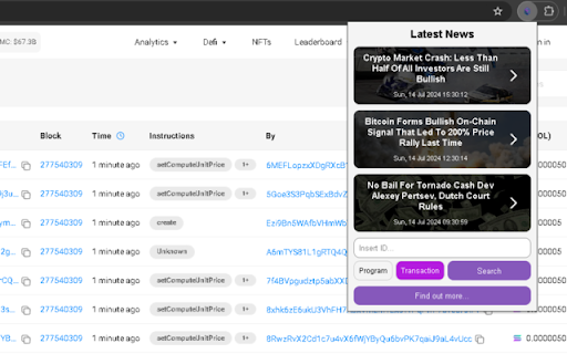 Rob3 website screenshot
