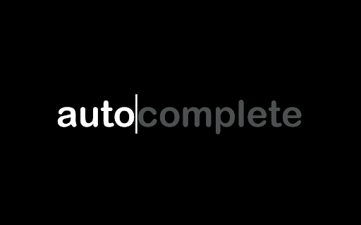 Autocomplete website screenshot