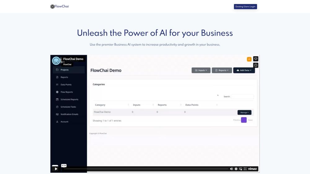 Flowchai website screenshot