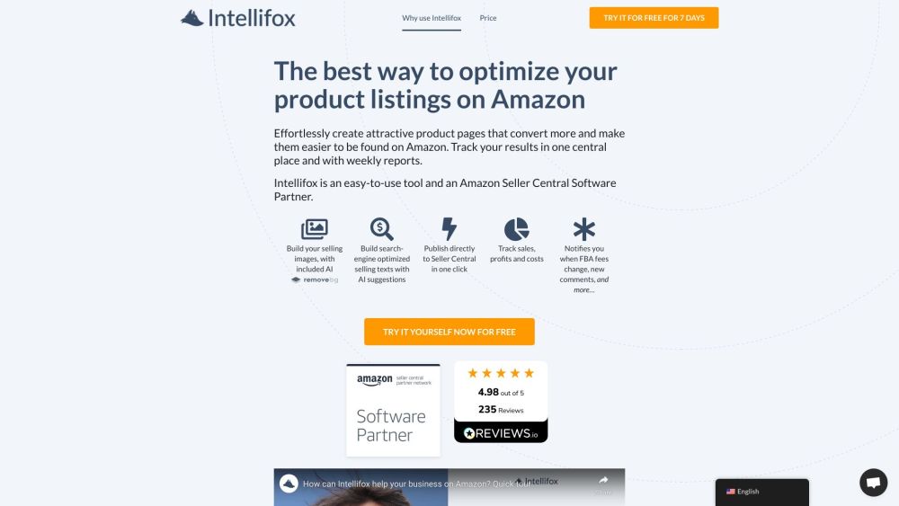 Intellifox Com website screenshot