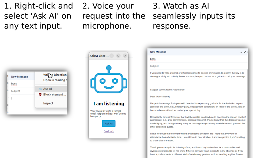 Askai website screenshot