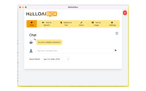 Helloaibox website screenshot