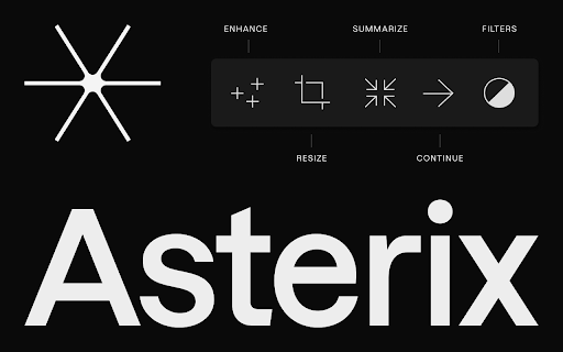 Asterix website screenshot