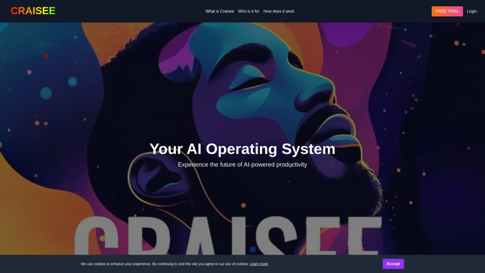 Craisee website screenshot
