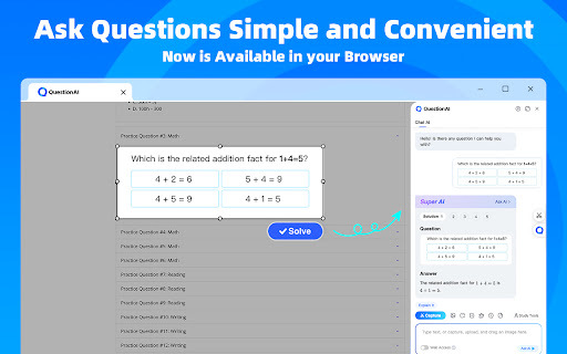 Questionai Homework Gpt4 Powered Ai Assistant website screenshot