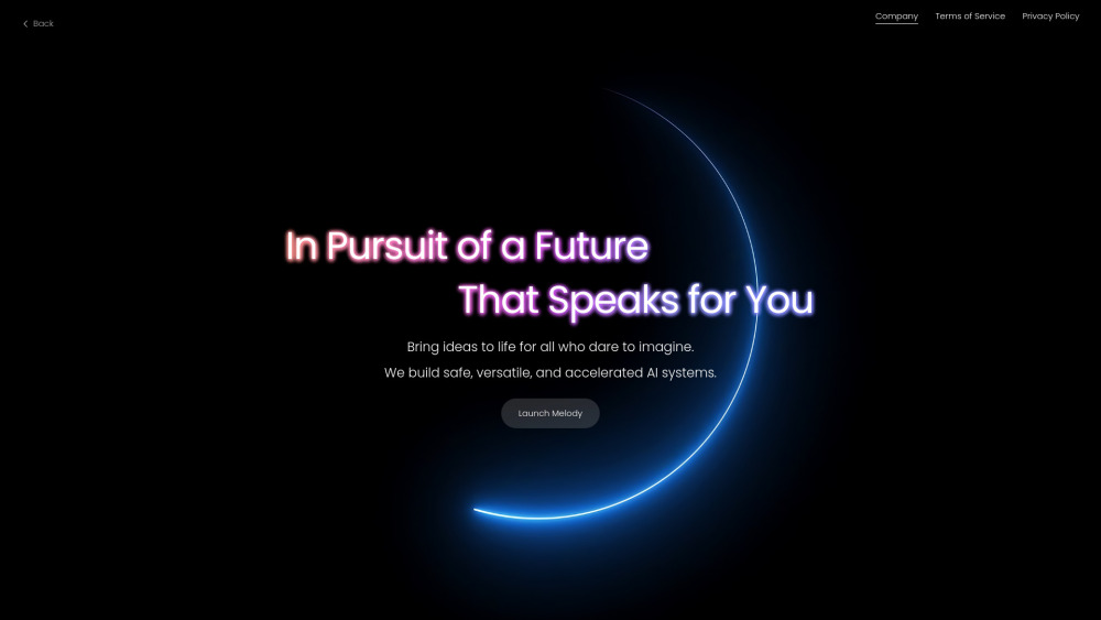 Oniooo website screenshot