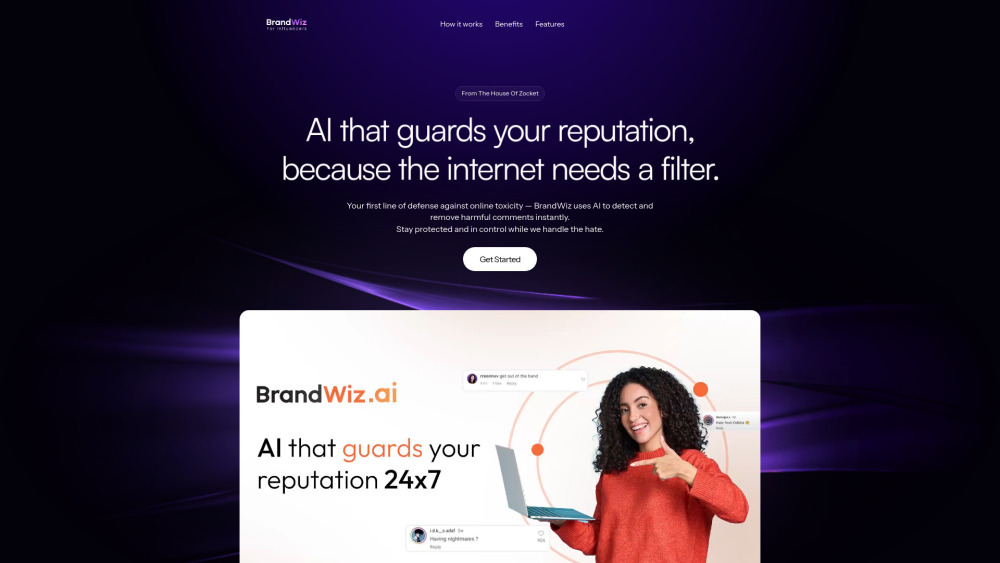 Brandwiz Ai website screenshot