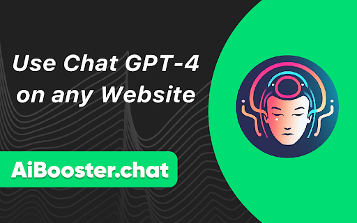 Aibooster Chat Gpt 4 On Any Website website screenshot