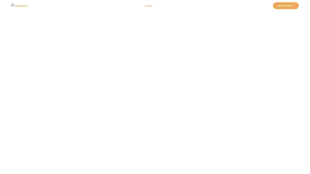 LilybankAI website screenshot