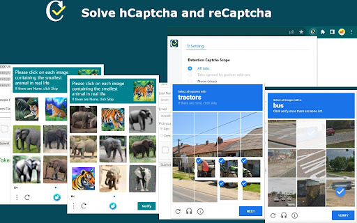 CAPTCHA Solver AI website screenshot