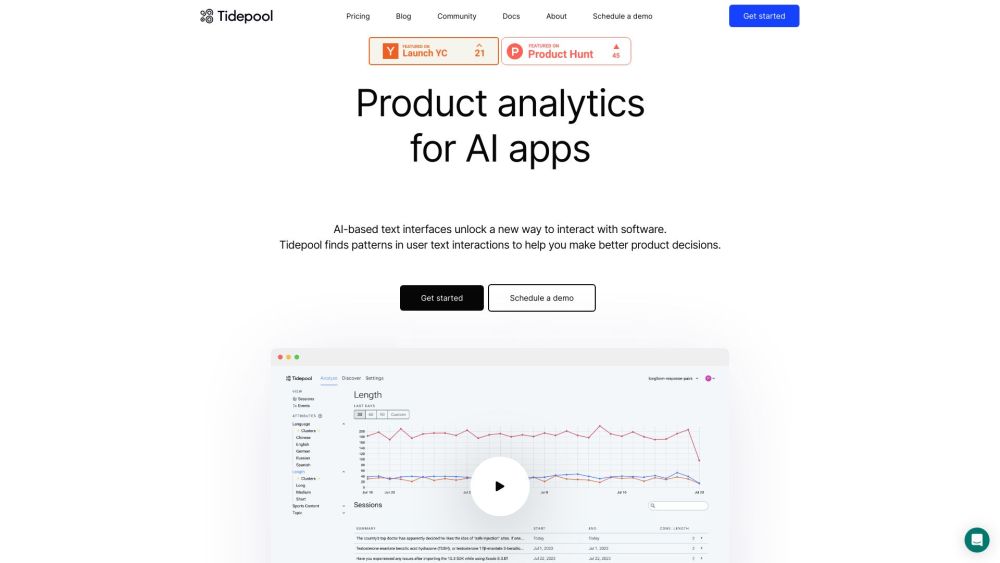 Tidepool By Aquarium website screenshot