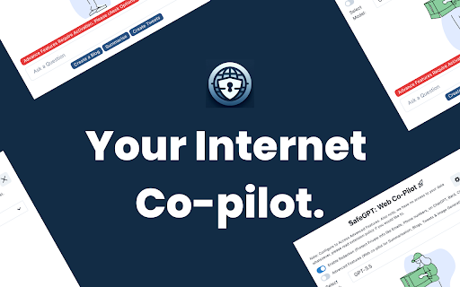 Safegpt website screenshot