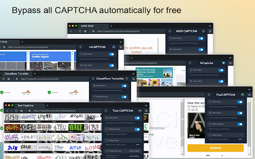 Nopecha Captcha Solver website screenshot