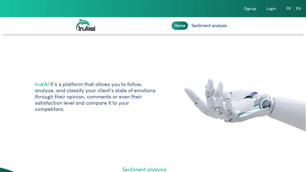 IrukAI website screenshot