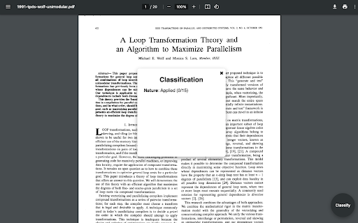 Declassify website screenshot