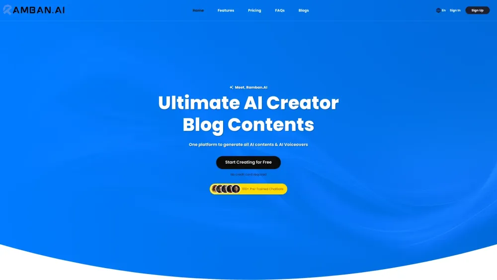 R website screenshot