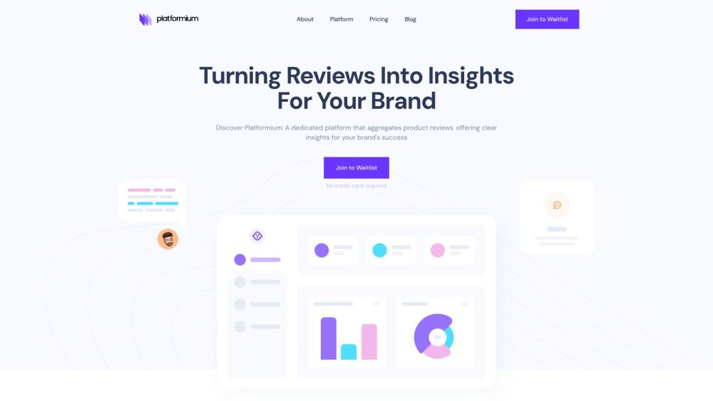 Platformium Ai website screenshot
