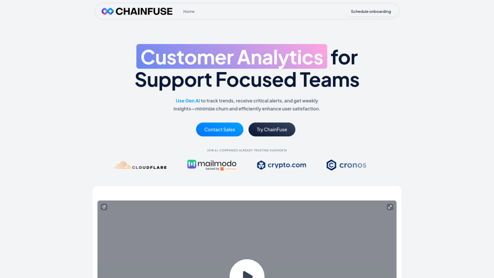 Sushidata website screenshot