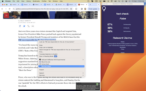 Factfully website screenshot