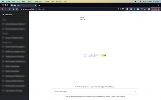 Blurgpt website screenshot