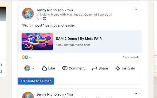 Translate To Human website screenshot
