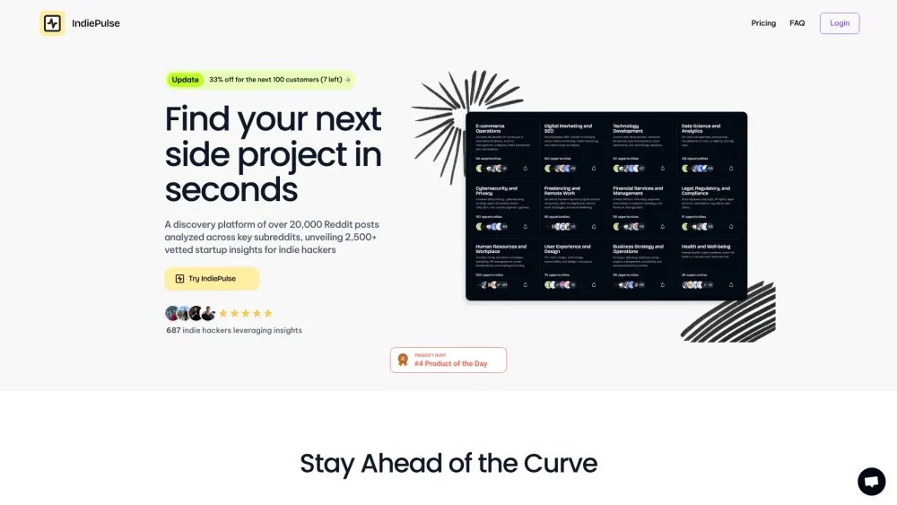 Indiepulse website screenshot